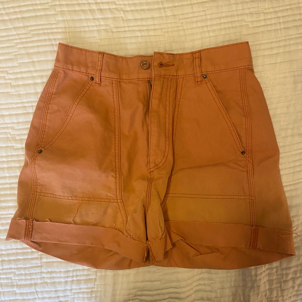 Orange BDG vintage painter short